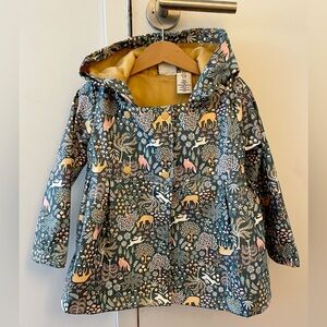 Rachel Zoe Green rain jacket